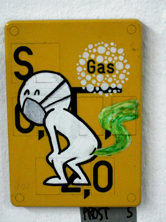 Street-Art: Gas