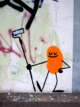 Street-Art: Der Maler