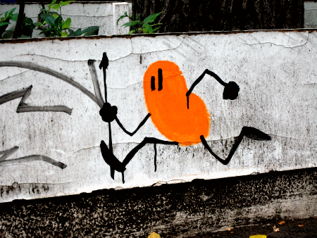 Street-Art: Der Jäger