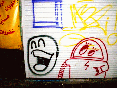 Street-Art: Prosti und Astronaut