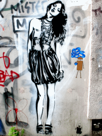 Street-Art: Der Maler (Kontext)
