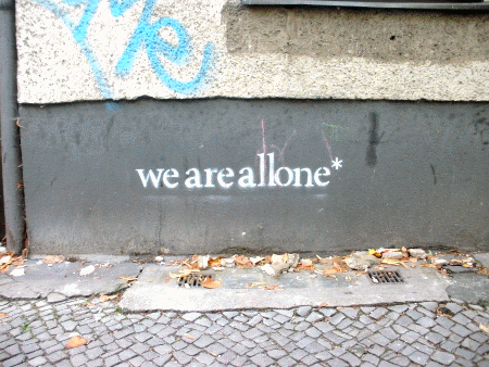 we are allone*
