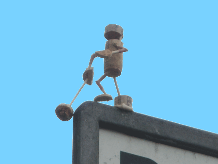 Street-Yoga: Oh, da ist die Luft raus