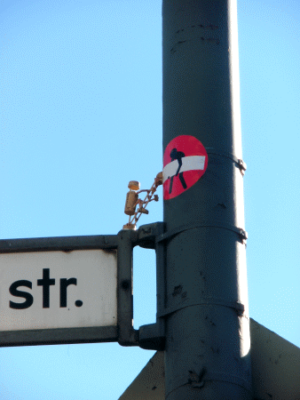 Clet in Action