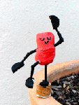 Human Bein' Yogi (Detail)