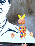 Osterhasen-Yogi (Detail)