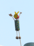 Osterhasen-Yogi: Hastasana