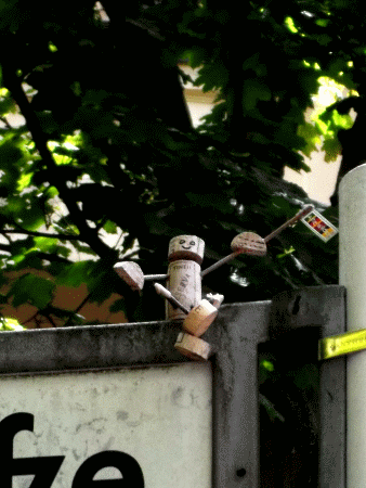Altes Wildes Korkmännchen