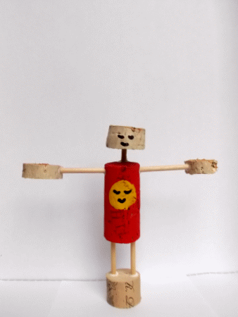 Smilie-Yogi: Tadasana (Variation)