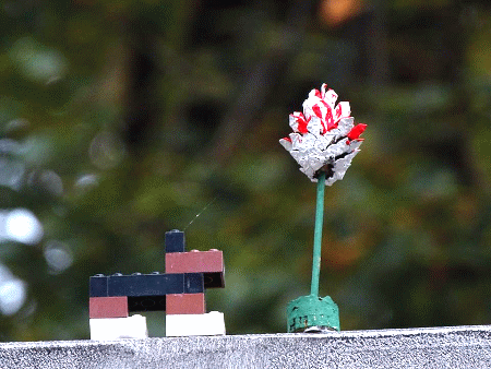 Ein Bäumchen für den Lego-Hund