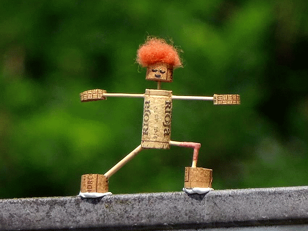 Street-Yogi: Rotkäppchen