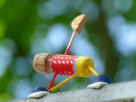 Ein buntes Dreieck