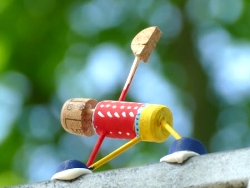 Ein buntes Dreieck