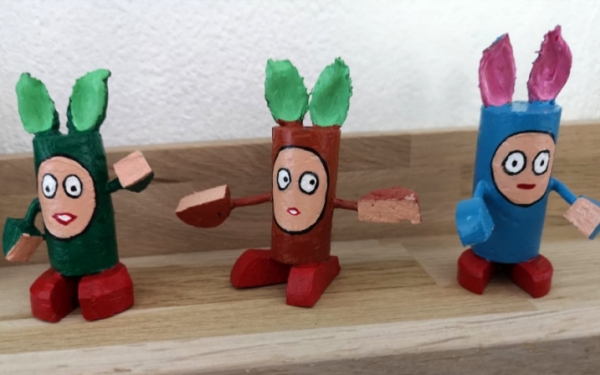 Korkfiguren von Jan Oskar