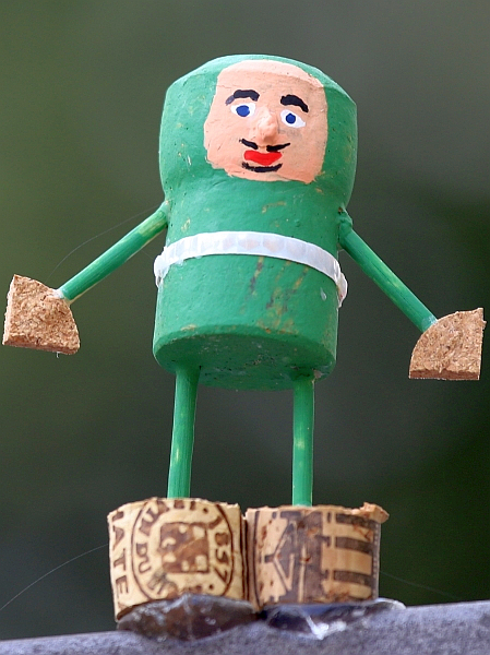 Kleines grünes Männchen