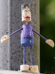 Ich hab 'nen alten dicken Mann geseh'n