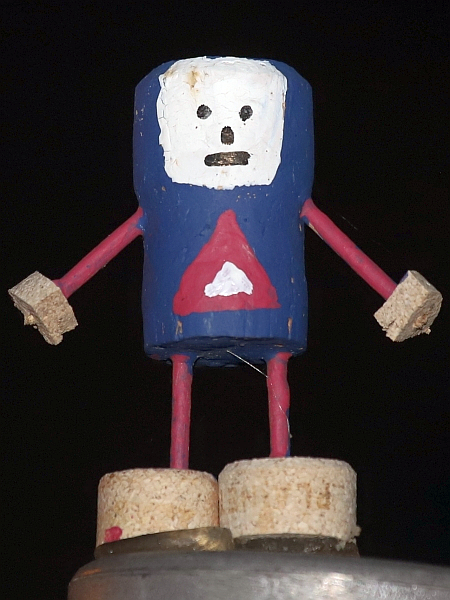 Weiße Maske