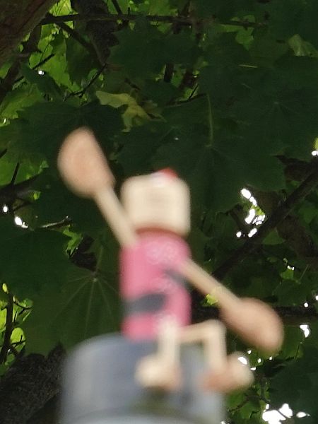 Bananenschalen-Yogi