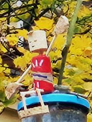 Kartoffelschalen-Yogi