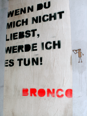 Street-People: Drohung
