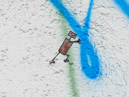 Street-People: Der Schieber (Detail)