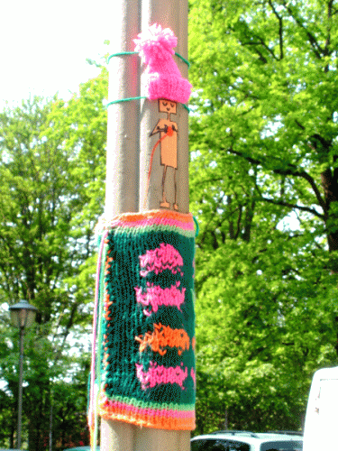 Street-Art: Street-People mit Mütze