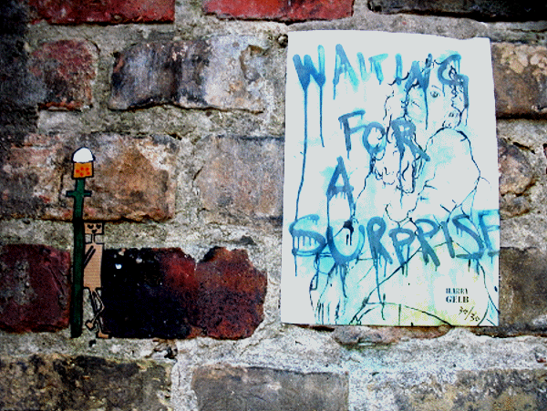 Street-Art: Waiting for a Surprice