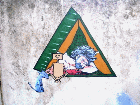Street-Art: Camping