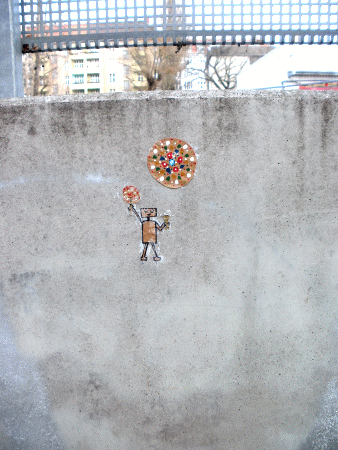 Street-Art: HAPPY NEW YEAR 2012 (Kontext)
