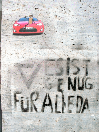 Es ist genug für alle da (Kontext)