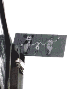 Banksy-Fahne